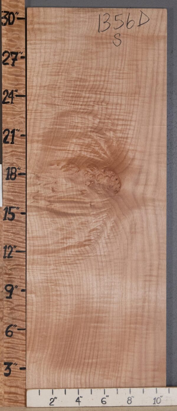 Musical Curly Maple Lumber 10"7/8 X 30" X 3/4" (NWT-1356D) - Image 2