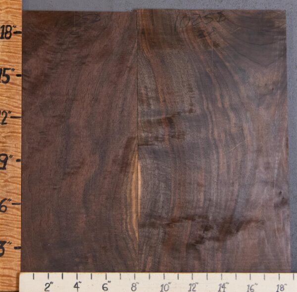 5A Marbled Claro Walnut 2 Board Set 18"3/4 X 19" X 4/4" (NWT-1025D)