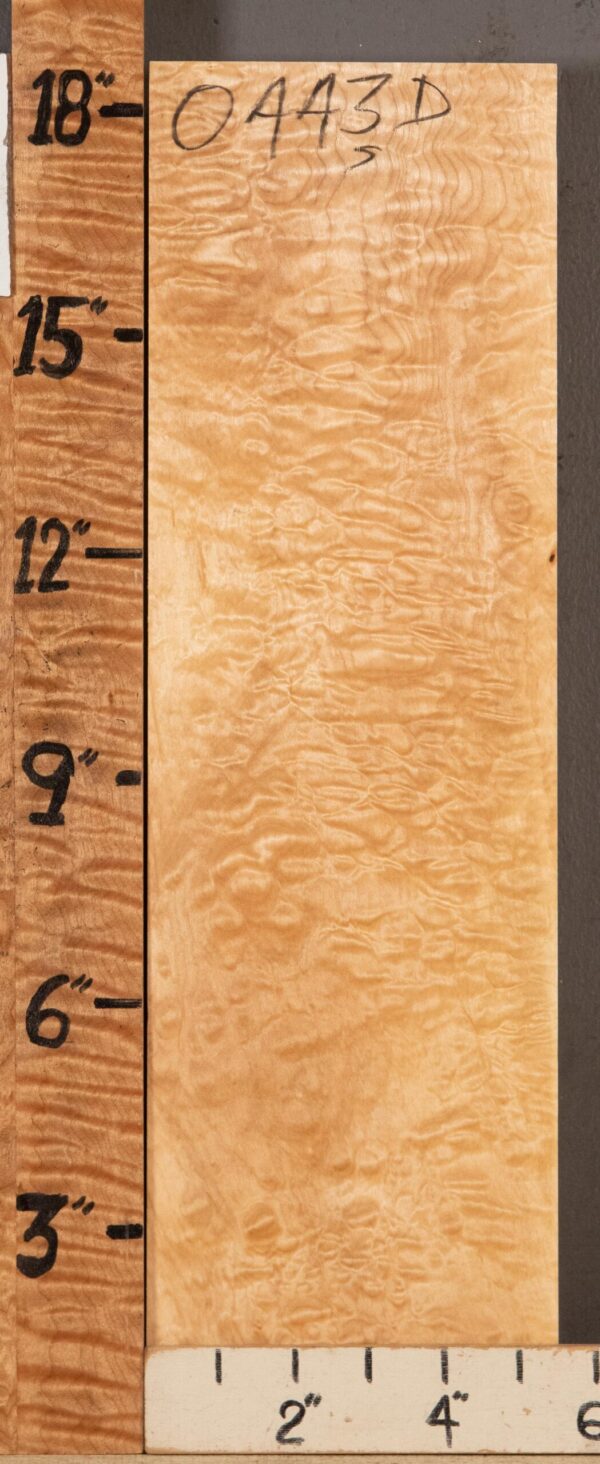 5A Block Quilted Maple 5"1/2 X 18" X 1"7/8 (NWT-0443D) - Image 2