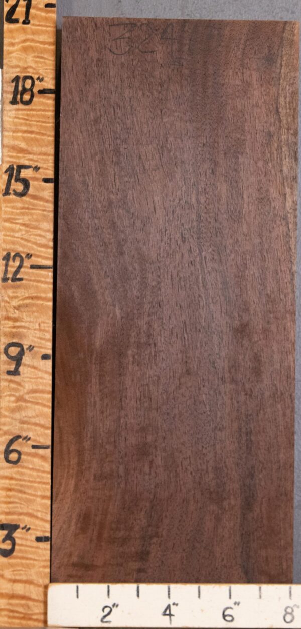 5A Block Marbled Claro Walnut Lumber 8" X 20" 1"3/4 (NWT-3241D) - Image 2