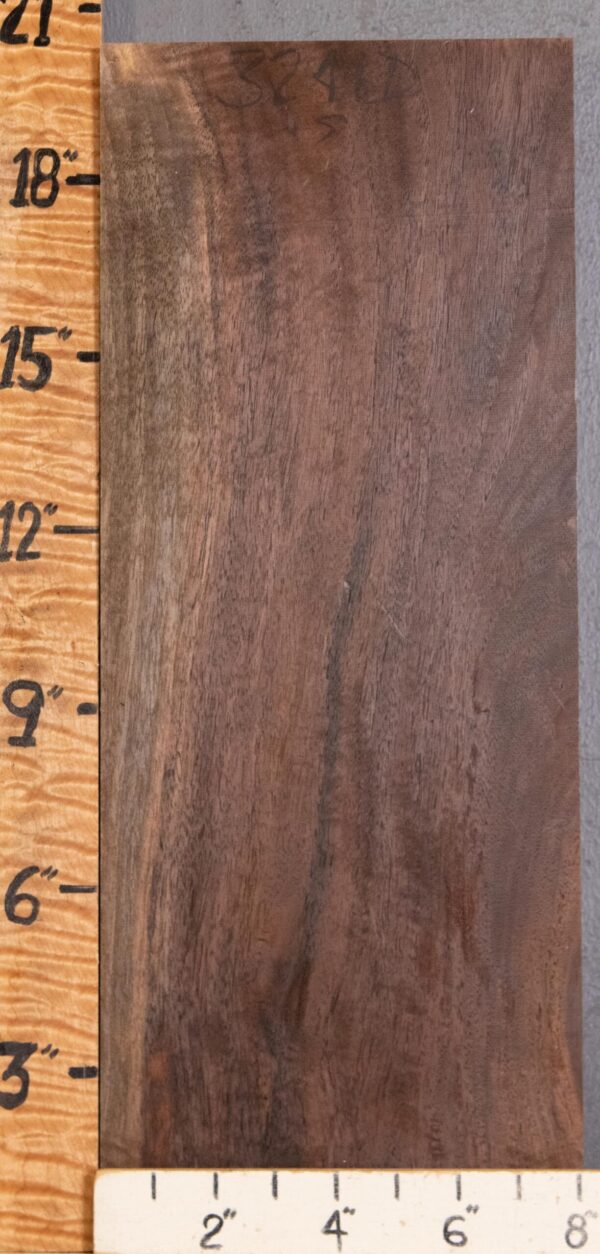 5A Block Marbled Claro Walnut Lumber 8" X 20" 1"3/4 (NWT-3241D)