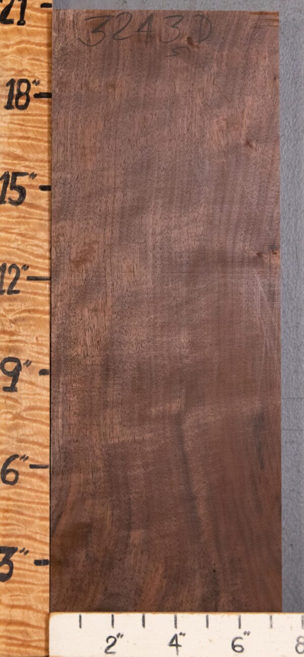 5A Block Marbled Claro Walnut Lumber 7"1/4 X 20" X 1"3/4 (NWT-3243D) - Image 2