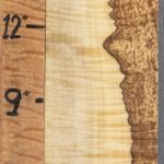 5A Block Spalted Curly Myrtlewood