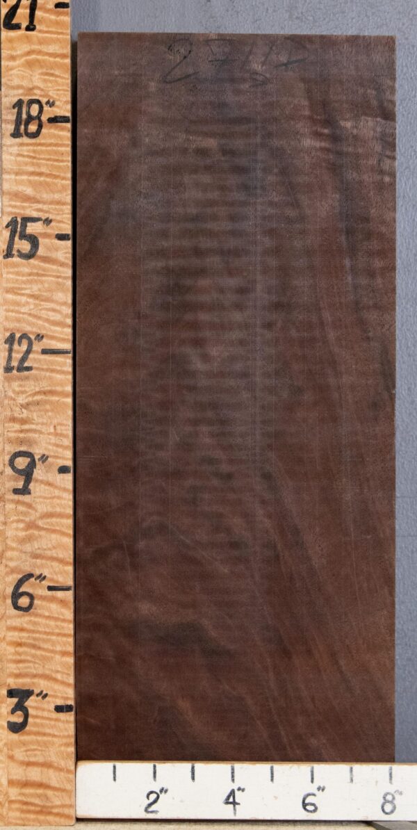 5A Block Marbled Claro Walnut Lumber 8" X 20" X 1"7/8 (NWT-2711D) - Image 2