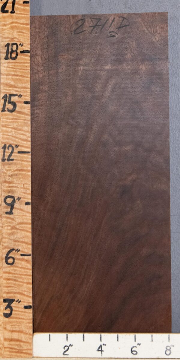 5A Block Marbled Claro Walnut Lumber 8" X 20" X 1"7/8 (NWT-2711D)