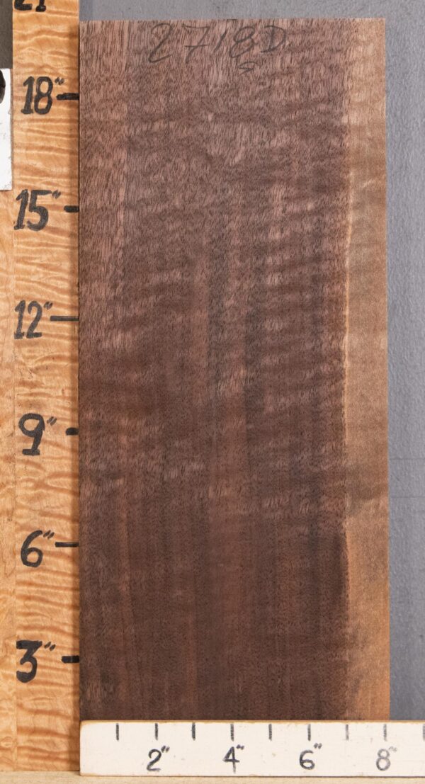 5A Block Marbled Claro Walnut Lumber 8" X 19" X 1"3/4 (NWT-2718D)