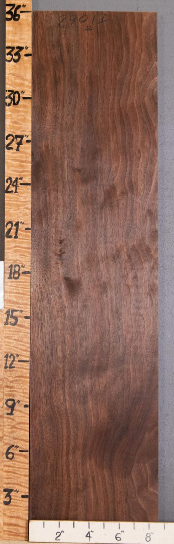 5A Block Marbled Claro Walnut Lumber 8"5/8 X 36" X 1"3/4 (NWT-2901D) - Image 2