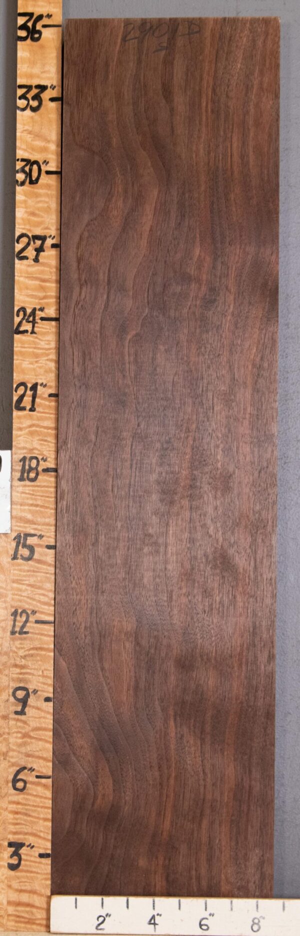 5A Block Marbled Claro Walnut Lumber 8"5/8 X 36" X 1"3/4 (NWT-2901D)