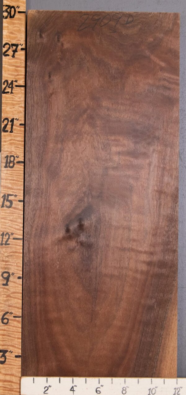 5A Block Marbled Claro Walnut Lumber 12" X 30" X 1"3/4 (NWT-2909D) - Image 2