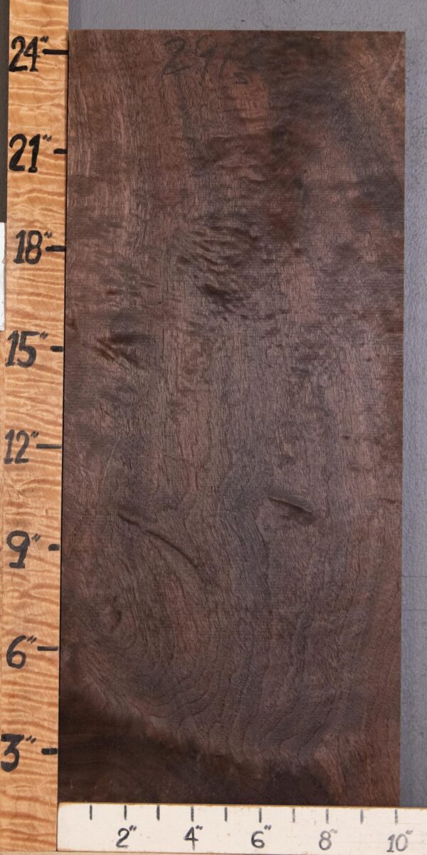 5A Block Marbled Claro Walnut Lumber 10"1/8 X 24" X 1"1/2 (NWT-2913D) - Image 2