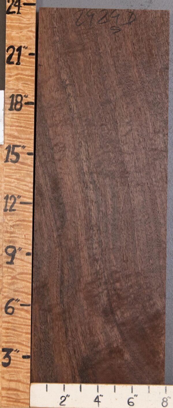 5A Block Marbled Claro Walnut Lumber 7"7/8 X 23" X 1"5/8 (NWT-2929D)