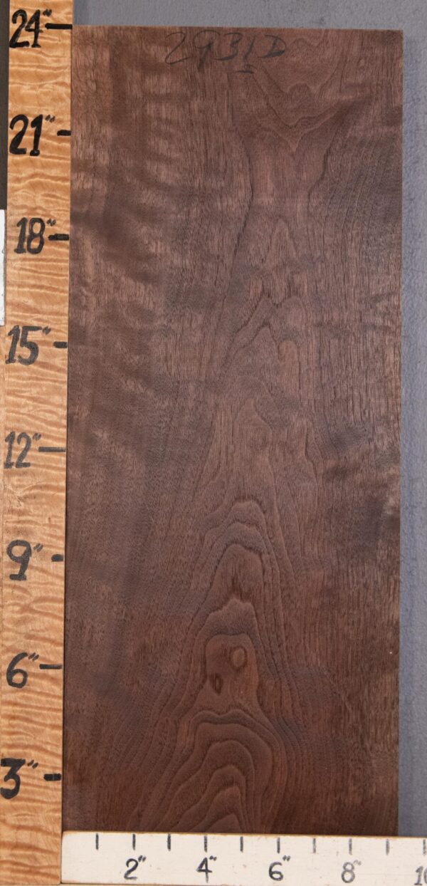 5A Block Marbled Claro Walnut Lumber 9"1/4 X 23" X 1"1/2 (NWT-2931D)