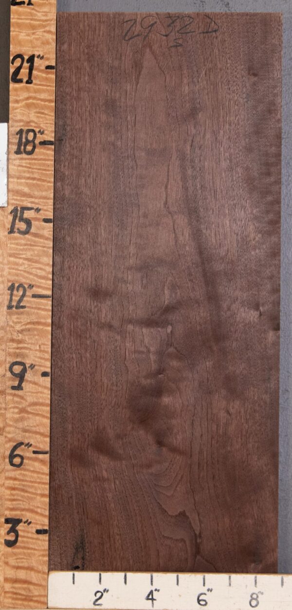 5A Block Marbled Claro Walnut Lumber 8"3/4 X 23" X 1"3/8 (NWT-2932D) - Image 2