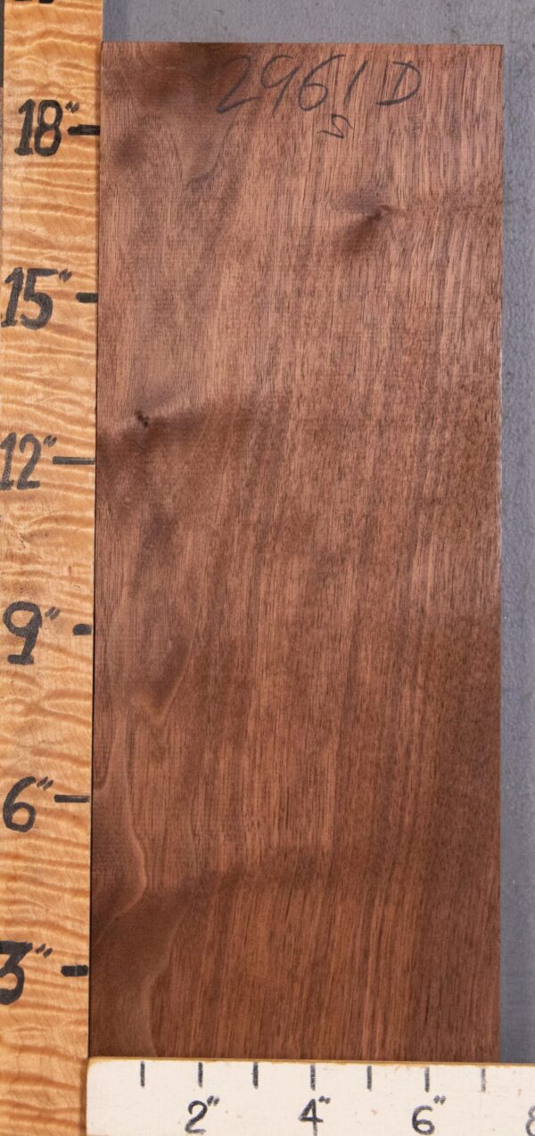 5A Block Marbled Claro Walnut Lumber 7"1/4 X 19" X 1"5/8 (NWT-2961D)