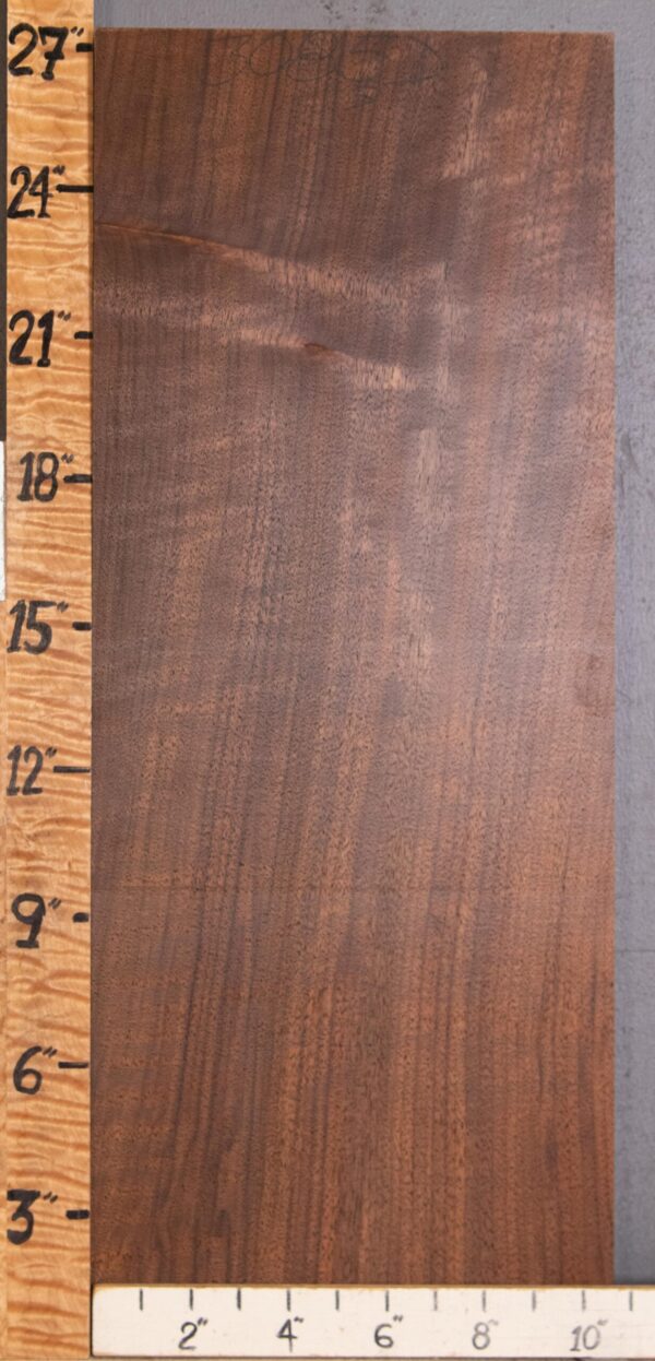 5A Block Marbled Claro Walnut Lumber 10"3/4 X 27" X 1"5/8 (NWT-3085D) - Image 2