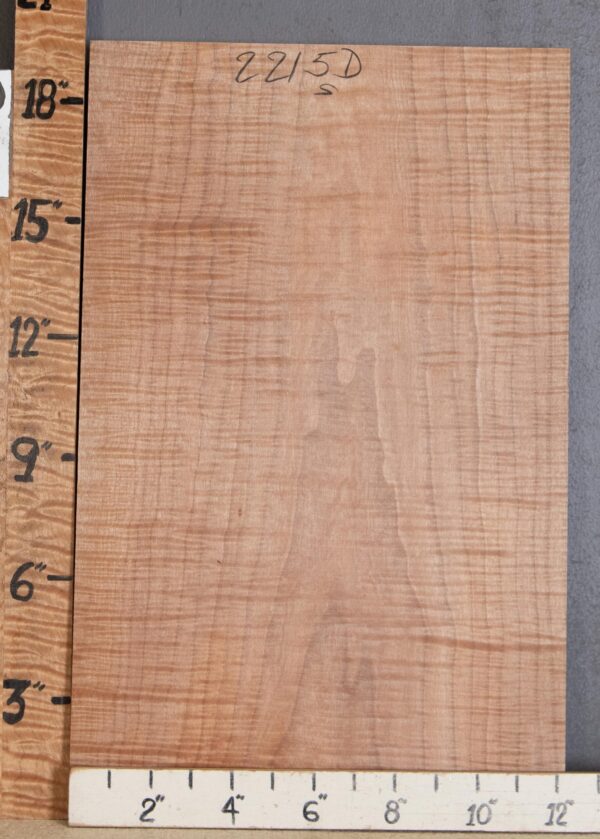 Musical Billet Curly Maple Lumber 12"1/8 X 19" X 1"1/4 (NWT-2215D) - Image 2