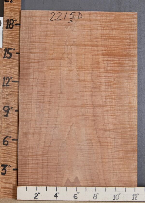 Musical Billet Curly Maple Lumber 12"1/8 X 19" X 1"1/4 (NWT-2215D)