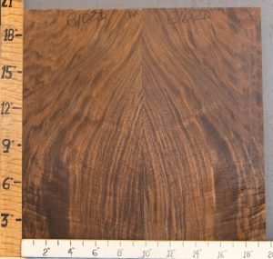 5A Microlumber Curly Marbled Claro Walnut