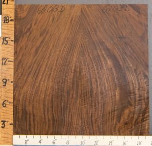 5A Microlumber Curly Marbled Claro Walnut