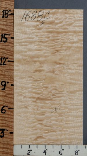5A Quilted Maple Block 8"3/4 X 18" X 1"5/8 (NWT-1688C)