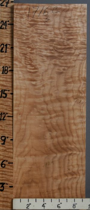 5A Quilted Maple Block 9"3/8 X 26" X 2"1/8 (NWT-1716C)