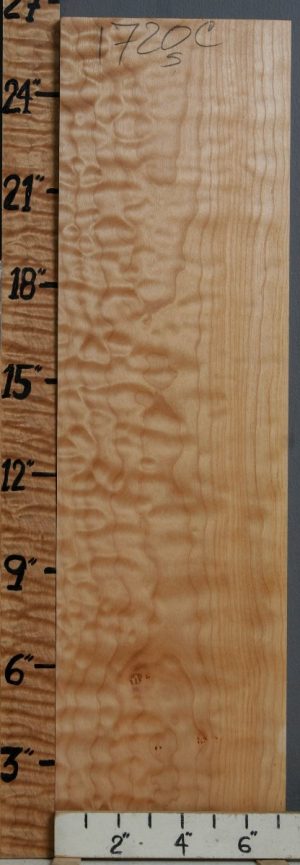 5A Quilted Maple Block 7"1/4 X 26" X 1"1/4 (NWT-1720C)