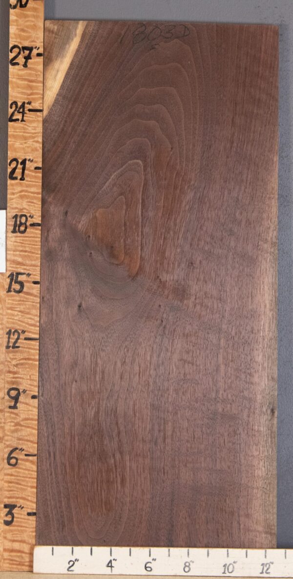 5A Marbled Claro Walnut 2 Board Set Lumber 12"1/4 X 28" X 4/4" (NWT-1803D)