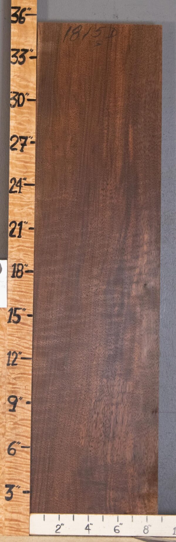 5A Marbled Claro Walnut Lumber 8"3/4 X 35" X 1"1/2 (NWT-1815D) - Image 2