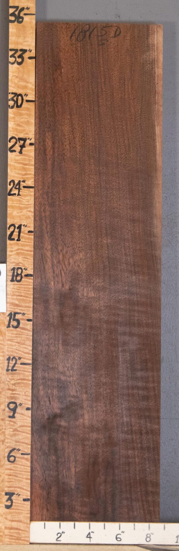 5A Marbled Claro Walnut Lumber 8"3/4 X 35" X 1"1/2 (NWT-1815D)