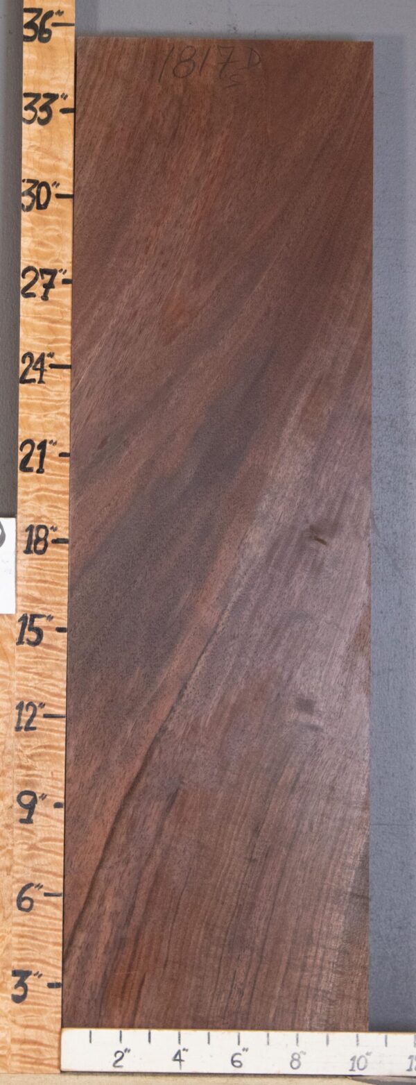 5A Marbled Claro Walnut Lumber 10"1/4 X 35" X 1"3/4 (NWT-1817D)