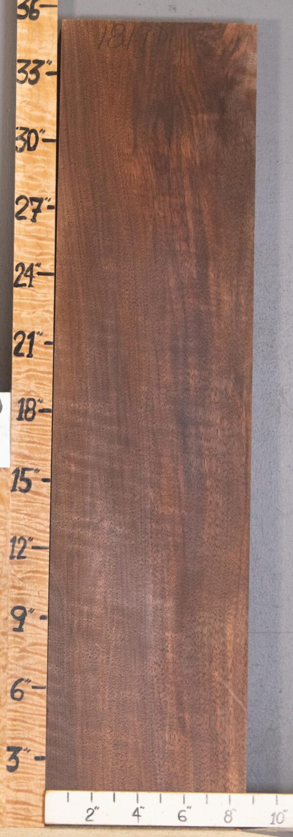 5A Marbled Claro Walnut Lumber 8"3/4 X 35" X 1"1/2 (NWT-1819D) - Image 2