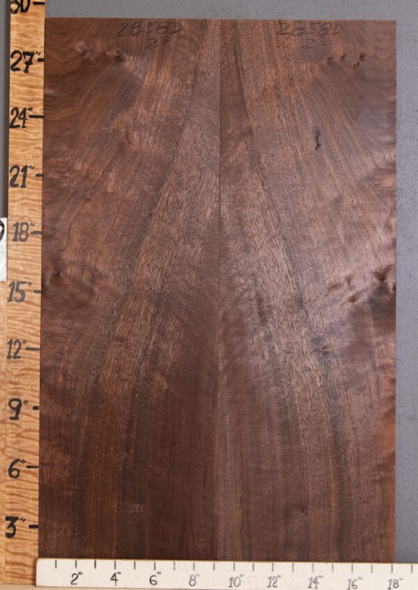 5A Marbled Claro Walnut Bookmatch Lumber 18" X 29" X 4/4" (NWT-2858D)