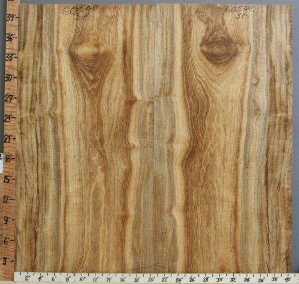 5A Striped Myrtlewood Bookmatch 40"1/2 X 40"1/2 X 4/4 (NWT-6054C)