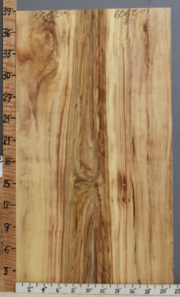 5A Striped Myrtlewood Bookmatch 21"1/2 X 39" X 3/4 (NWT-6062C) - Image 2