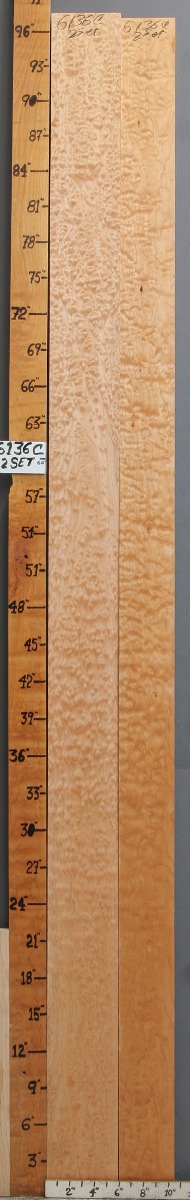 5A Quilted Maple 2 Board Set 10"1/4 X 96" X 4/4 (NWT-6136C)