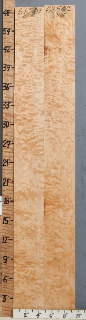 5A Quilted Maple 2 Board Set 9"1/2 X 48" X 4/4 (NWT-6154C)
