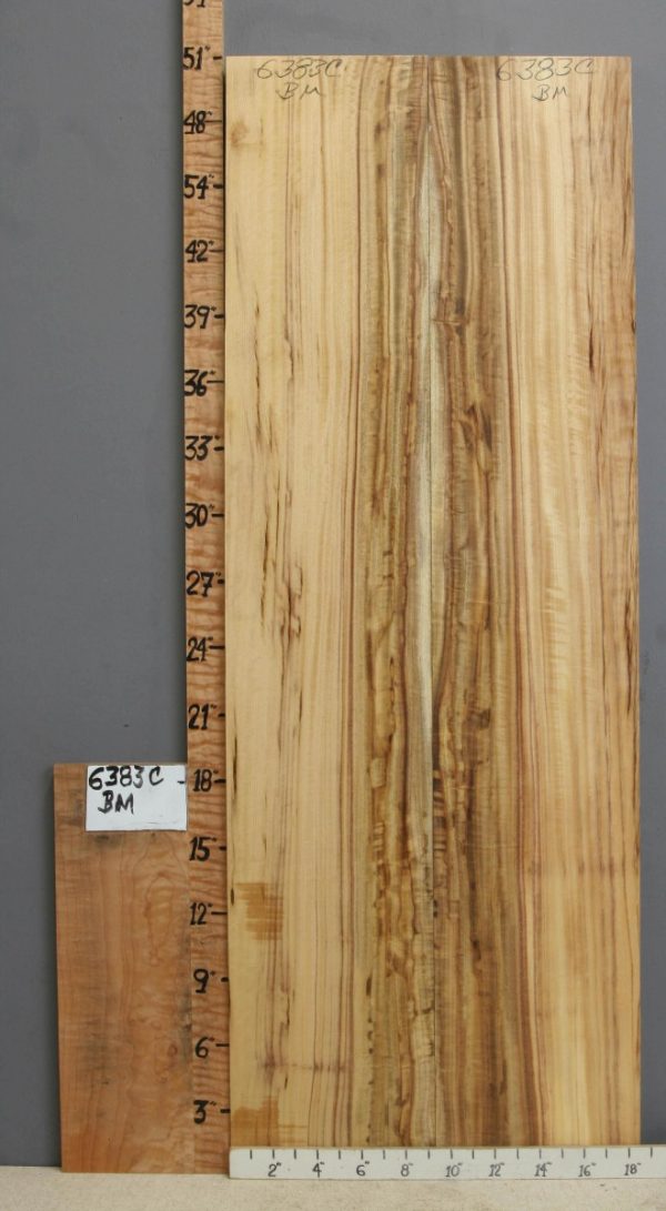 Musical Striped Myrtlewood Bookmatch 18"1/2 X 50" X 4/4 (NWT-6383C)