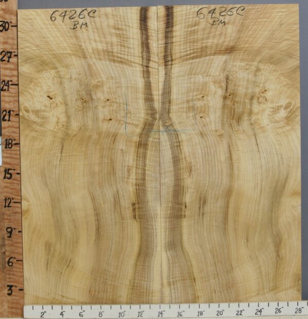 5A Curly Myrtlewood Bookmatch 28"1/4 X 31" X 5/4 (NWT-6426C)