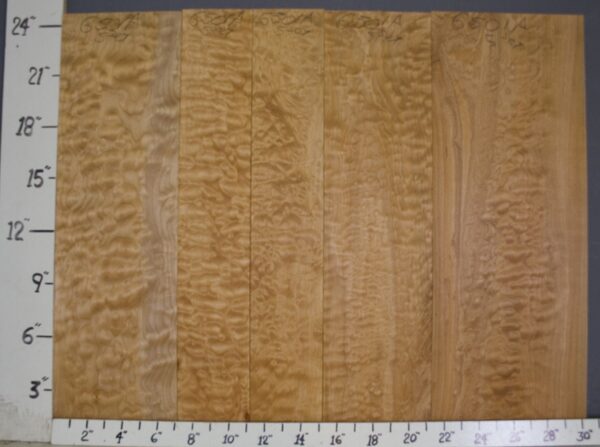 AAAAA QUILTED MAPLE 30"3/8 X 24" X 4/4 (NWT6501A)