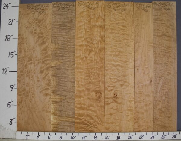 AAAAA QUILTED MAPLE 28"5/8 X 24" X 4/4 (NWT6502A)