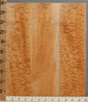 Musical Quilted Maple Microlumber 3 Board Set 24" X 30" X 1/4 (NWT-6585C)