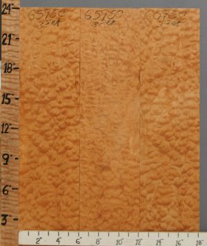 Musical Quilted Maple Microlumber 3 Board Set 18" X 24" X 1/4 (NWT-6595C)