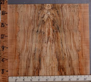 5A Spalted Maple Microlumber Bookmatch 21"X 20" X 1/4 (NWT-6781C)