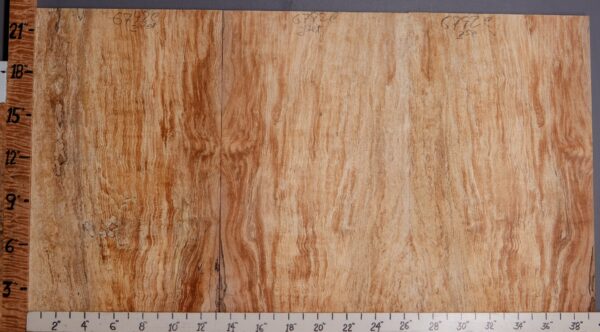 5A Spalted Maple 3 Board Microlumber Set 39" X 22" X 3/8 (NWT-6792C)