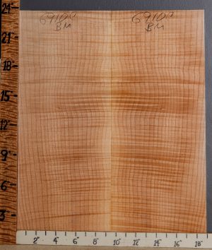 Musical Curly Maple Microlumber Bookmatch 19" X 23" X 1/4 (NWT-6910C)