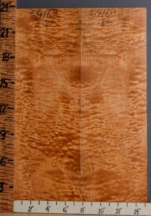 Musical Quilted Maple Microlumber Bookmatch 15" X 23" X 1/4 (NWT-6916C)