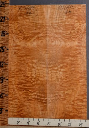 Musical Quilted Maple Microlumber Bookmatch 15" X 23" X 1/4 (NWT-6918C)