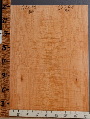 Musical Curly Maple Microlumber Bookmatch 17" X 24" X 1/4 (NWT-6924C)
