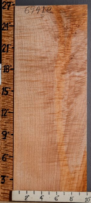 Musical Curly Maple Billet 9"3/4 X 26" X 2"3/8 (NWT-6941C)