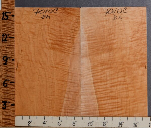 Musical Curly Maple Microlumber Bookmatch 17"1/2 X 17" X 1/4 (NWT-7010C) - Image 2